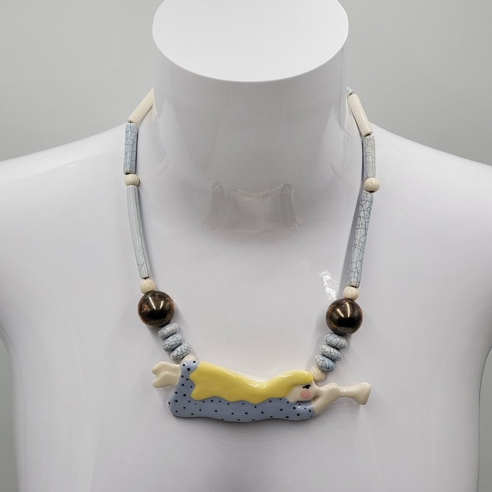 Candace Loheed Ruby Z Angel Necklace - image 8